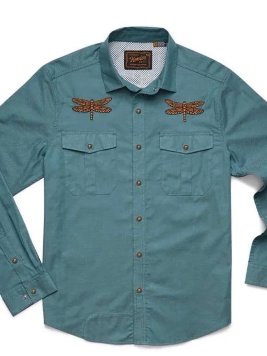 Other - HOWLER BROTHERS Gaucho Snapshirt Mens XXL Enter The Dragons